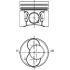TŁOK KOLBENSCHMIDT 40422620 0.50 VW 1.9TDI 03-10