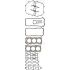 KOMPLET USZCZELEK GŁOWICY GLASER D40090-00 NA V6 3.5 03-