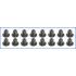 KOMPLET USZCZELNIACZY ZAWOROWYCH AJUSA 57054800 CHEVROLET 1.0-1.2 07-