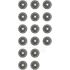 KOMPLET USZCZELNIACZY ZAWOROWYCH GLASER N93180-00 CHEVROLET 1.0-1.2 07-