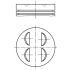 TŁOK MAHLE 0026801 0.50 MERCEDES 2.3 84-88