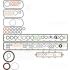 KOMPLET USZCZELEK BLOKU GLASER B32826-00 VOLVO THD101 81-89