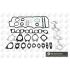 KOMPLET USZCZELEK GŁOWICY BGA HN5325 TOYOTA 2.5-3.0D 00-