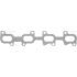 USZCZELKA KOLEKTORA WYDECHOWEGO GLASER X82502-01 MERCEDES 2.1D 06-