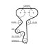 KOMPLET ROZRZĄDU GATES K025499XS OPEL 1.4-1.8 94-