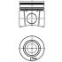 TŁOK KOLBENSCHMIDT 40588610 0.50 CU ISB 04-