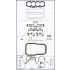 KOMPLET USZCZELEK SILNIKA AJUSA 50126400 TOYOTA 16V 2.0 87-89