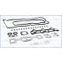 KOMPLET USZCZELEK GŁOWICY AJUSA 53027200 MAZDA 16V 2.5-TD-3.0TD 06-