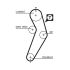 KOMPLET ROZRZĄDU GATES K015473XS RENAULT 1.4-1.6 95-