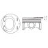TŁOK MV PARTS P9144 STD VW 16V 1.4TFSI 07-
