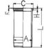 TULEJA CYLINDROWA KOLBENSCHMIDT 89868110 VOLVO TD163ES 91-94 HONOWANA