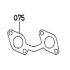 USZCZELKA KOLEKTORA WYDECHOWEGO OE 1A091-12360 KUBOTA V2203