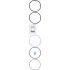 KOMPLET USZCZELEK TULEI VICTOR REINZ 15-76818-01 VOLVO D16A 93-