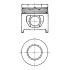 TŁOK KOLBENSCHMIDT 90158700 STD IV 2.9-5.9D 84-