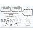 KOMPLET USZCZELEK SILNIKA AJUSA 51045000 RANGE ROVER V6 3.0D 10-