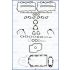 KOMPLET USZCZELEK SILNIKA AJUSA 51044900 ROVER 2.7D 05-