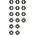 KOMPLET USZCZELNIACZY ZAWOROWYCH VICTOR REINZ 12-53449-01 OPEL 3.0DTI 98-04