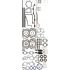 KOMPLET USZCZELEK SILNIKA VICTOR REINZ 01-53940-01 SUBARU 16v 2.0 98-