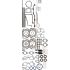 KOMPLET USZCZELEK SILNIKA VICTOR REINZ 01-53940-01 SUBARU 16v 2.0 98-