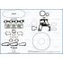 KOMPLET USZCZELEK SILNIKA AJUSA 51049200 ISUZU 3.0TD 02-