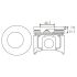 TŁOK MV PARTS P7148A STD YA 3TNE82A -