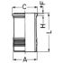 TULEJA CYLINDROWA KOLBENSCHMIDT 89162110 VO HONOWANA TD31/TD41 85-