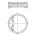 TŁOK MAHLE 0119500 STD OPEL 2.4 C24NE 88-