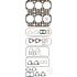 KOMPLET USZCZELEK GŁOWICY VICTOR REINZ 02-21740-04 DAF WS1160 -
