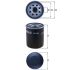 FILTR OLEJU KNEHT OC986 1.1-1.4 00-