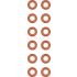 KOMPLET USZCZELNIACZY ZAWOROWYCH VICTOR REINZ 12-40218-01 IVECO 12.8D 00-