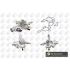 POMPA WODY BGA CP6580H OPEL CORSA 12V/16V