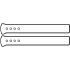 KOMPLET USZCZELEK POKRYWY ZAWORÓW BGA RK5358 TOYOTA 2.9 86-93