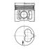 TŁOK KOLBENSCHMIDT 91386600 STD VW 1.9-2.4D 89-