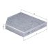 FILTR KABINOWY KNEHT LAK386 F VW 1.8-4.2 07-