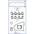 KOMPLET USZCZELEK GŁOWICY AJUSA 53031900 TOYOTA 2.0D COROLLA 95-