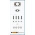 KOMPLET USZCZELEK TURBOSPRĘŻARKI AJUSA JTC11351 PSA 1.6HDI 04-