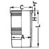 TULEJA CYLINDROWA KOLBENSCHMIDT 89056110 MAN 125mm D2565/66 HONOWANA 76-
