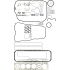 KOMPLET USZCZELEK SILNIKA VICTOR REINZ 01-36855-01 VOLVO D13A 05-