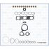 KOMPLET USZCZELEK GŁOWICY AJUSA 53042900 LANCIA 3.0CRD 11-
