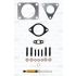 KOMPLET USZCZELEK TURBOSPRĘŻARKI AJUSA JTC11504 FORD 2.4TDCI 06-
