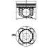 TŁOK KOLBENSCHMIDT 40476600 STD DEUTZ TCD2012L4/6 04-