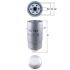 FILTR PALIWA KNEHT KC182 IVECO 3.0HPI 02-