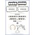 KOMPLET USZCZELEK SILNIKA AJUSA 50324800 VW KPL SILN V8 4.2 02-