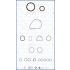 KOMPLET USZCZELEK BLOKU AJUSA 54185500 TOYOTA 16V 2.2D 06-
