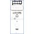 KOMPLET USZCZELEK SILNIKA AJUSA 50323600 ROVER 16V 2.0 11-