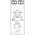 KOMPLET USZCZELEK SILNIKA AJUSA 50334600 SUBARU 16V 2.0 96-98