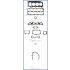 KOMPLET USZCZELEK SILNIKA AJUSA 50329900 OPEL 16V 1.4 12-