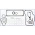 KOMPLET USZCZELEK BLOKU AJUSA 54180600 RVI DCI6A270 01-