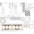 KOMPLET USZCZELEK SILNIKA VICTOR REINZ 01-33965-02 IVECO 8210.42 92-