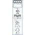 KOMPLET USZCZELEK SILNIKA AJUSA 50120900 HYUNDAI 1.3 86-94
